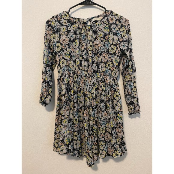 Zara Other - Zara Girls Floral Long Sleeve Dress 13/14